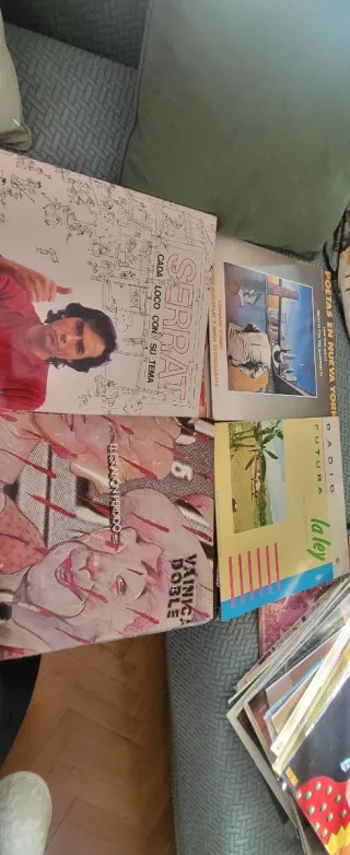 Lote Vinilos Antiguos Flamenco Pop Rock