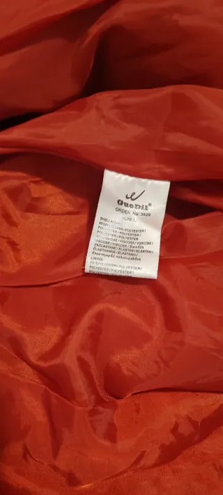 Giubbotto rosso donna