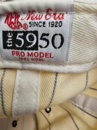 Cappello vintage '90s New Era 59Fifty Yankees USA