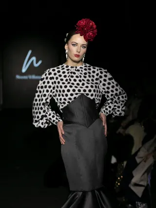 Look Flamenco Negro y Blanco