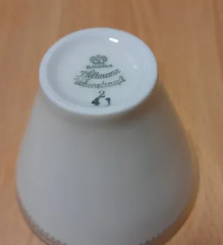 Servizio porcellana Bavaria bordo dorato