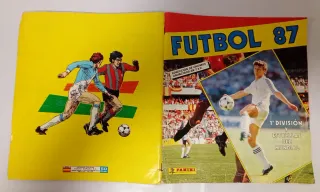 Álbum de cromos futbol 87 1 división panini