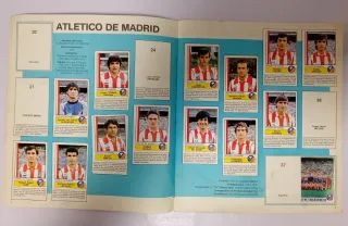 Álbum de cromos futbol 87 1 división panini