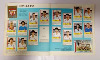 Álbum de cromos futbol 87 1 división panini