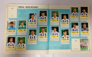 Álbum de cromos futbol 87 1 división panini