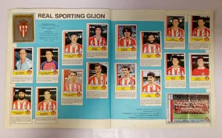 Álbum de cromos futbol 87 1 división panini