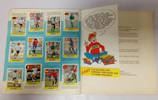 Álbum de cromos futbol 87 1 división panini