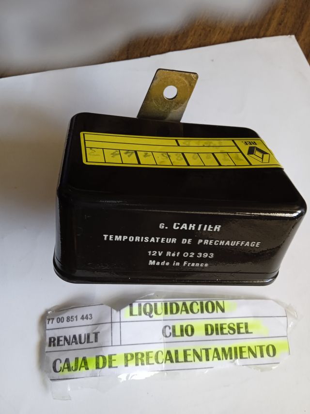 Temporizador Precalentamiento Renault Clio Diesel