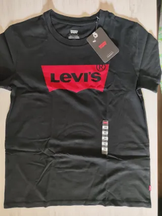 Camiseta Levi's Negra Talla XS