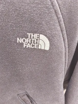 Felpa The North Face Grigia con Cappuccio