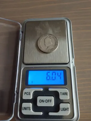 Monedas plata Honduras año 1931