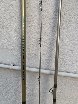 Vendo 2 cañas de surfcasting Kali Kunnan Daytona S