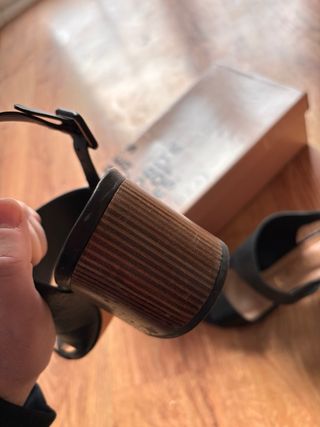 Sandalias Vicenza Tacón estilo Madera Talla 37