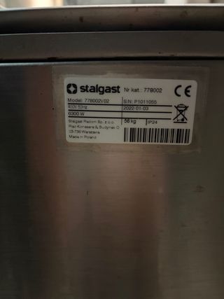 Sartén Basculante Eléctrica 40L como nuevo