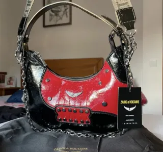 Bolso Zadig&Voltaire Negro/Rojo Nuevo con etiqueta
