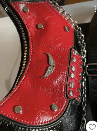 Bolso Zadig&Voltaire Negro/Rojo Nuevo con etiqueta