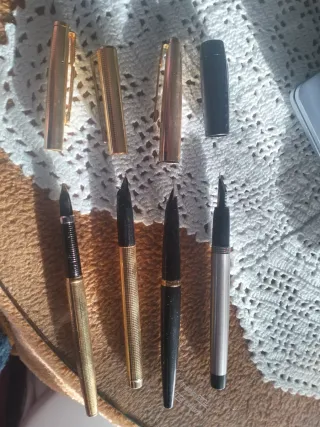 Set di 4 penne stilografiche