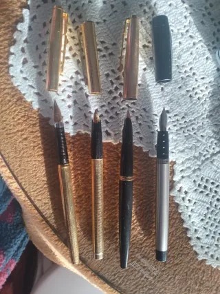 Set di 4 penne stilografiche
