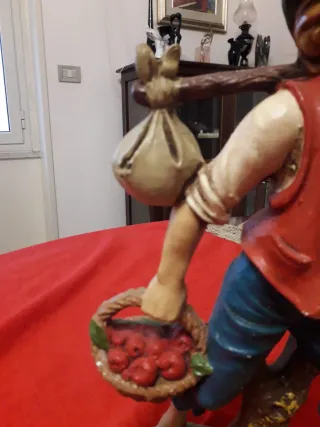 Statua presepe antica, primi '900