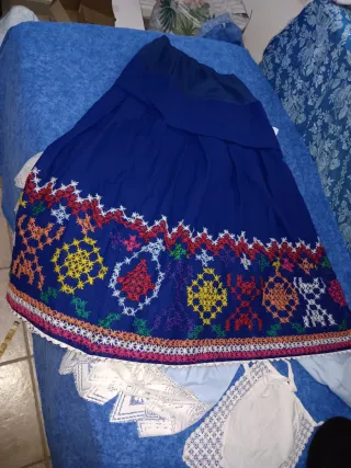 4 Prendas Traje Típico Canario Artesanal