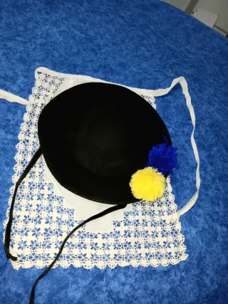 4 Prendas Traje Típico Canario Artesanal