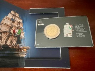 2 Euro FDC Amerigo Vespucci Tour Mondiale 2025
