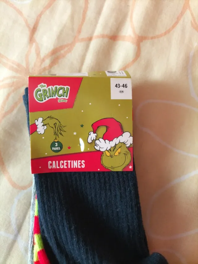 Calcetines The Grinch Talla 45-46