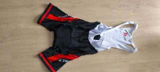 Maillot Ciclismo X-Tiger Negro/Rojo
