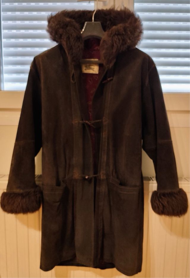 Trenca Burberrys Cuero Marrón