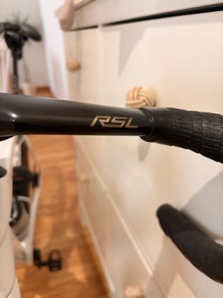 Manillar Carbono Bontrager Aero RSL + potencia .