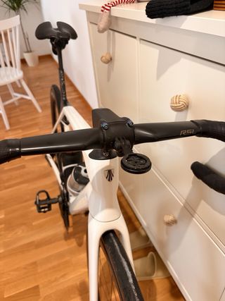 Manillar Carbono Bontrager Aero RSL + potencia .