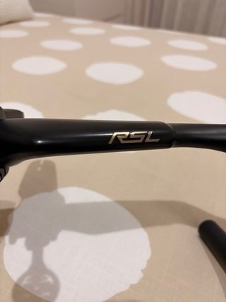 Manillar Carbono Bontrager Aero RSL + potencia .