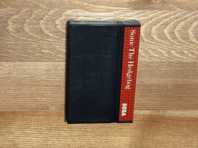 Sonic The Hedgehog Master System Caja