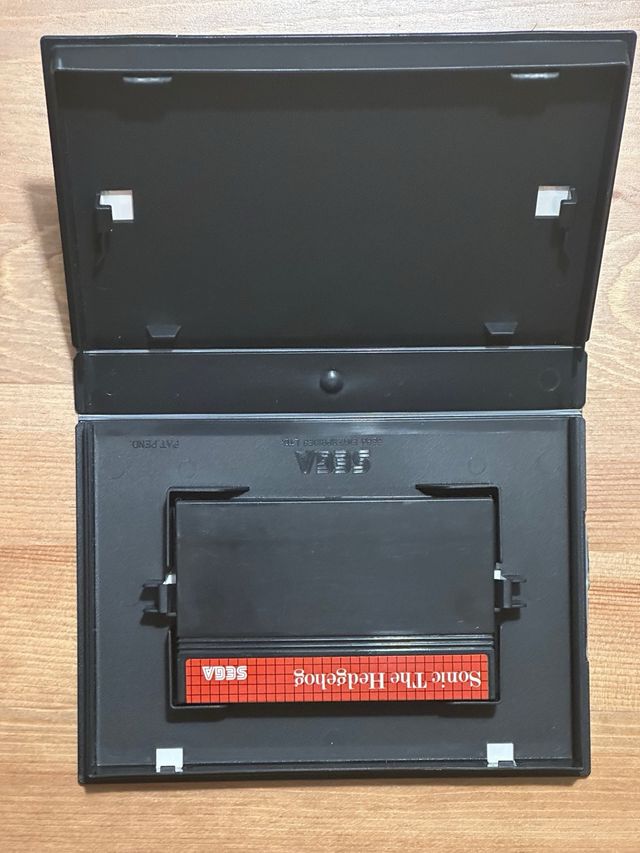 Sonic The Hedgehog Master System Caja