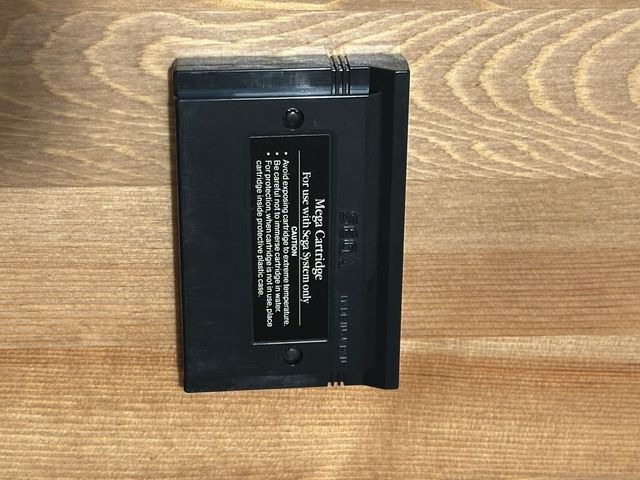 Sonic The Hedgehog Master System Caja