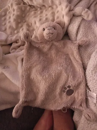 Lote 5 Mantitas Peluche Bebé