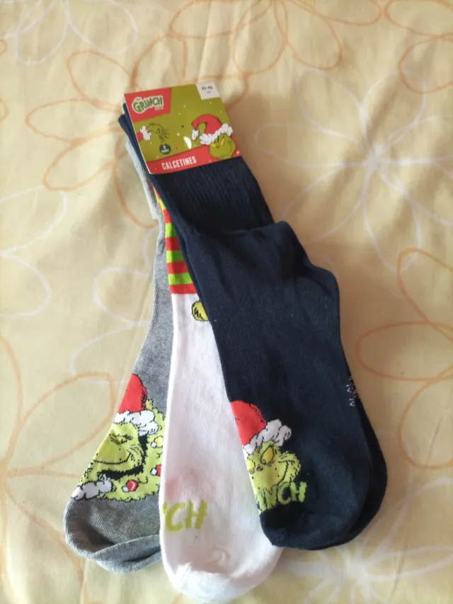Calcetines The Grinch Talla Única