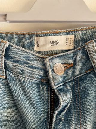Mango Vaqueros Rotos Talla 40