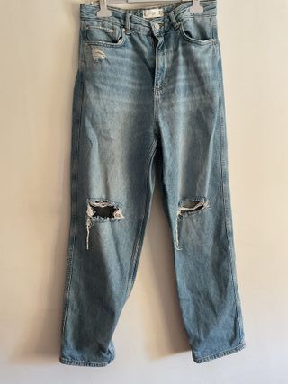 Mango Vaqueros Rotos Talla 40
