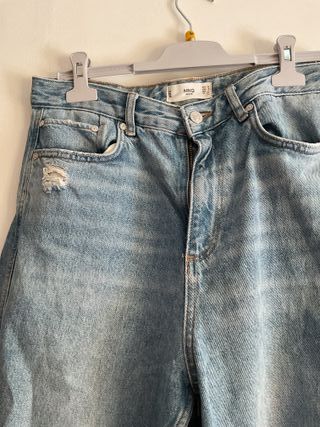 Mango Vaqueros Rotos Talla 40