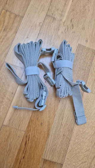 Moisés para bebé gris