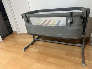 Minicuna Kinderkraft gris