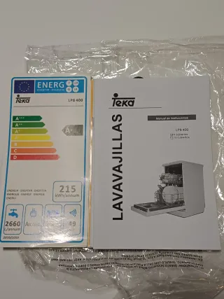 Lavavajillas Teka 45cm 9 cubiertos