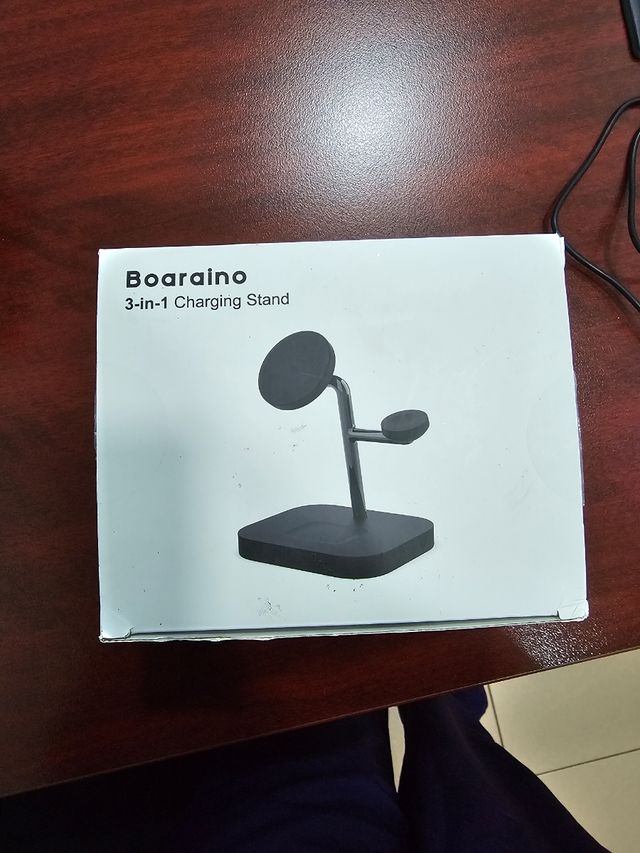 Cargador Inalámbrico 3-en-1 Boaraino