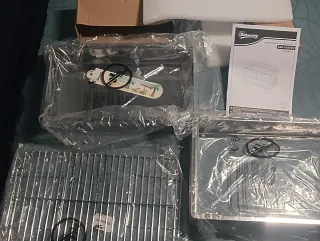 Parrilla Portátil Metal Olive Green ( 1 golpe)