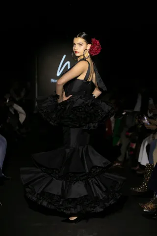 Look de flamenca negro