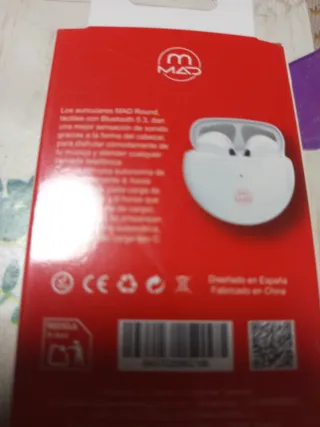 Auriculares M MAD Bluetooth Blancos