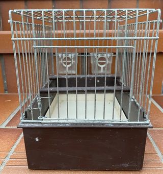 gabbietta per canarini 24x21 cm ( 1 o 3 quantità )