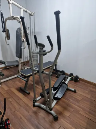 Elíptica de gimnasio