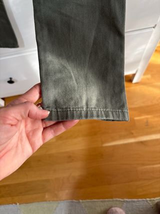 Pantalón niño verde 8-9 años